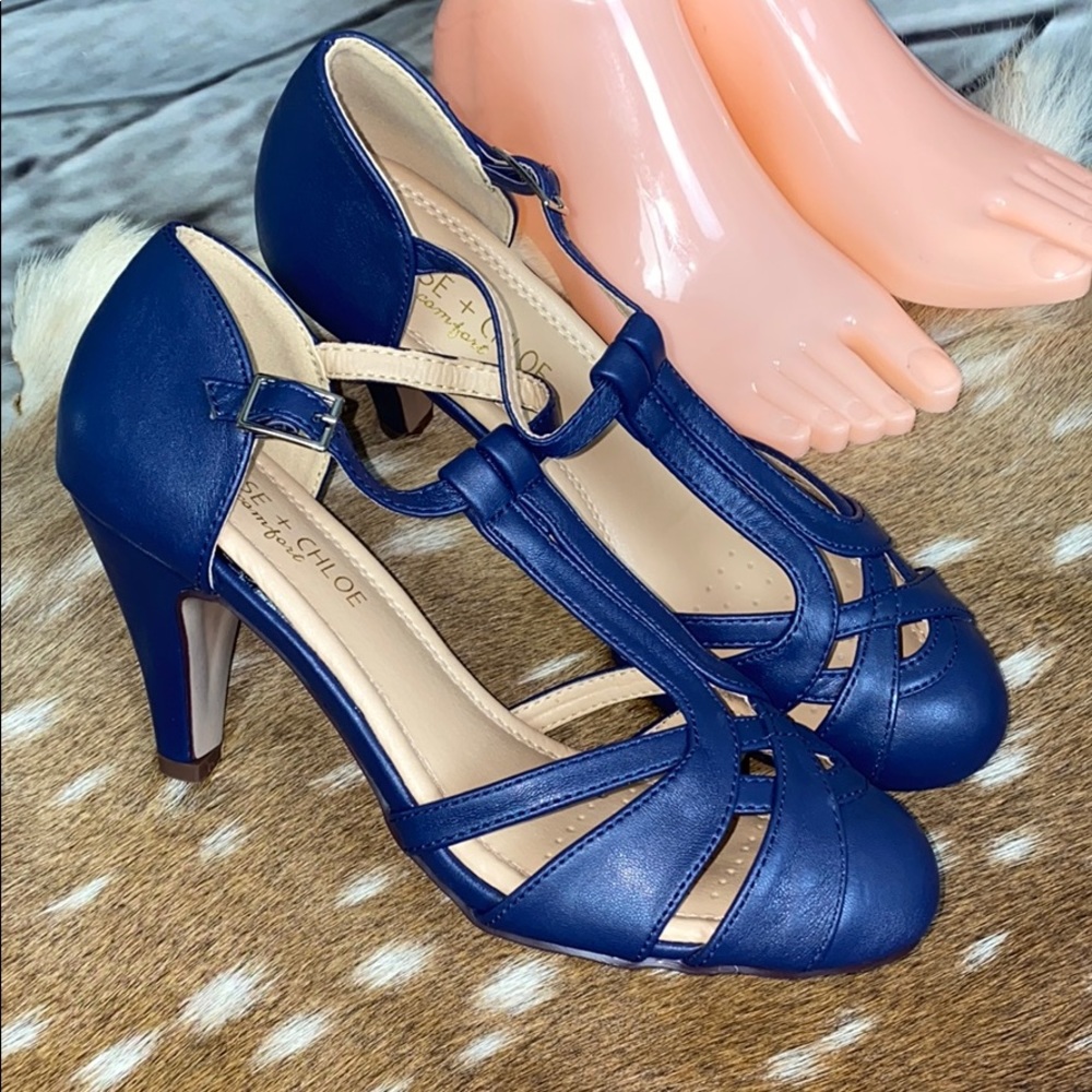 NWOB Chase + Chloe Comfort Heels Size 6.5